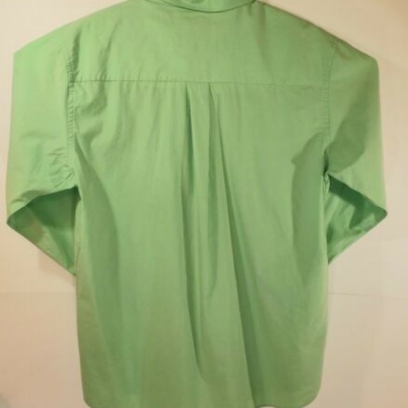 Mens Authentic Consensus Lime Green Shirt - Picture 6 of 7